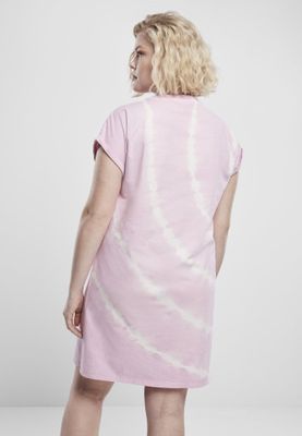 Batikfarvet kjole