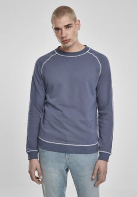 Contrast Stitching Crew