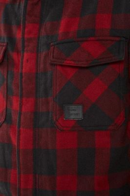 Lumberjack jacket with teddy lining