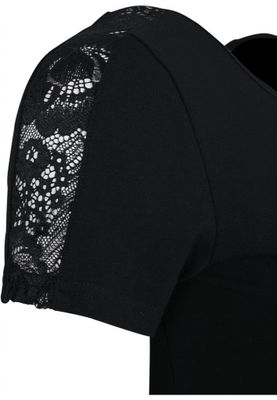 T-shirt with lace edge ladies
