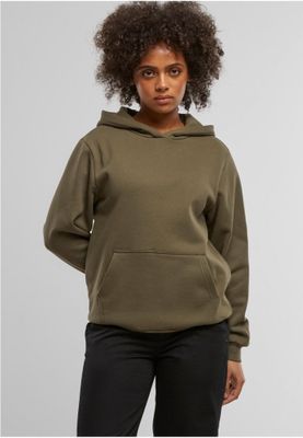 Ladies Loose Brushed Fleece Hoody