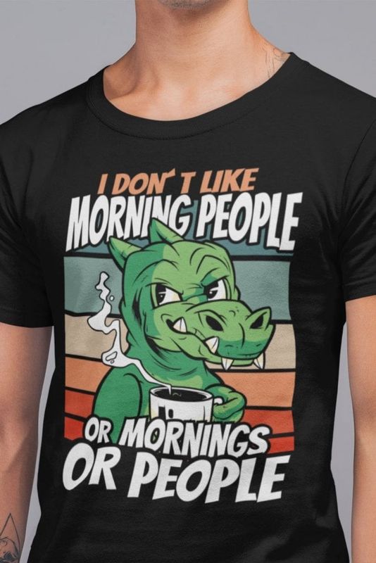 I dont like morning people T-shirt