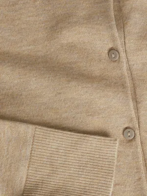 Stickad cardigan dam