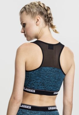 Ladies Active Melange Logo Bra