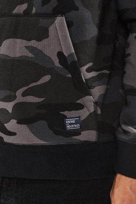 Camo hooded sweatshirt