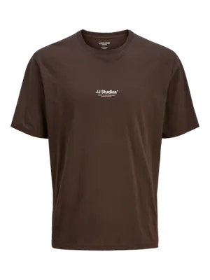 JJ Studios oversized svart T-shirt herr