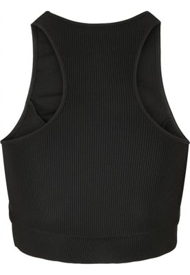 Black top with wrestler back lady