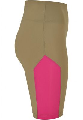 Ladies Color Block Cycle Shorts