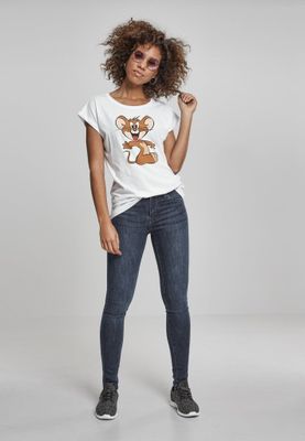 White t-shirt with Tom & Jerry ladies