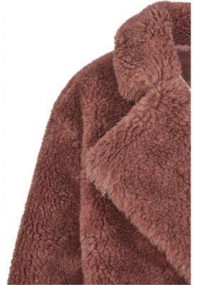 Teddy jacket oversize model lady