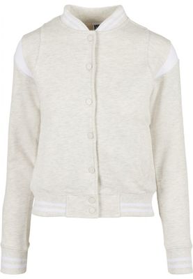 Light gray baseball jacket women