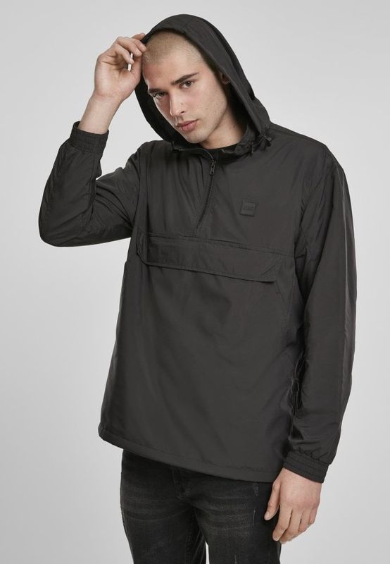 Hidden Hood Pull Over Jacket
