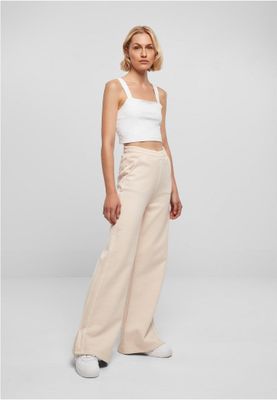 adies Heavy Terry Garment Dye Slit Pants