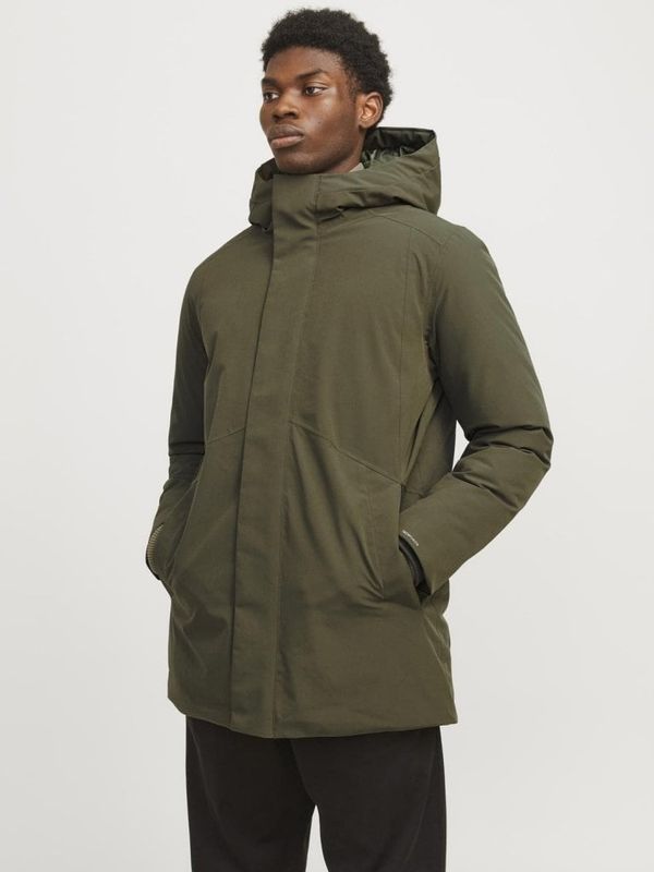 Men's lined parka