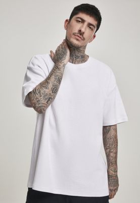 Oversize räfflad T-shirt