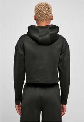 Ladies Short Scuba Hoody