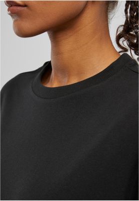 T-shirt för dam i bomullsjersey – svart