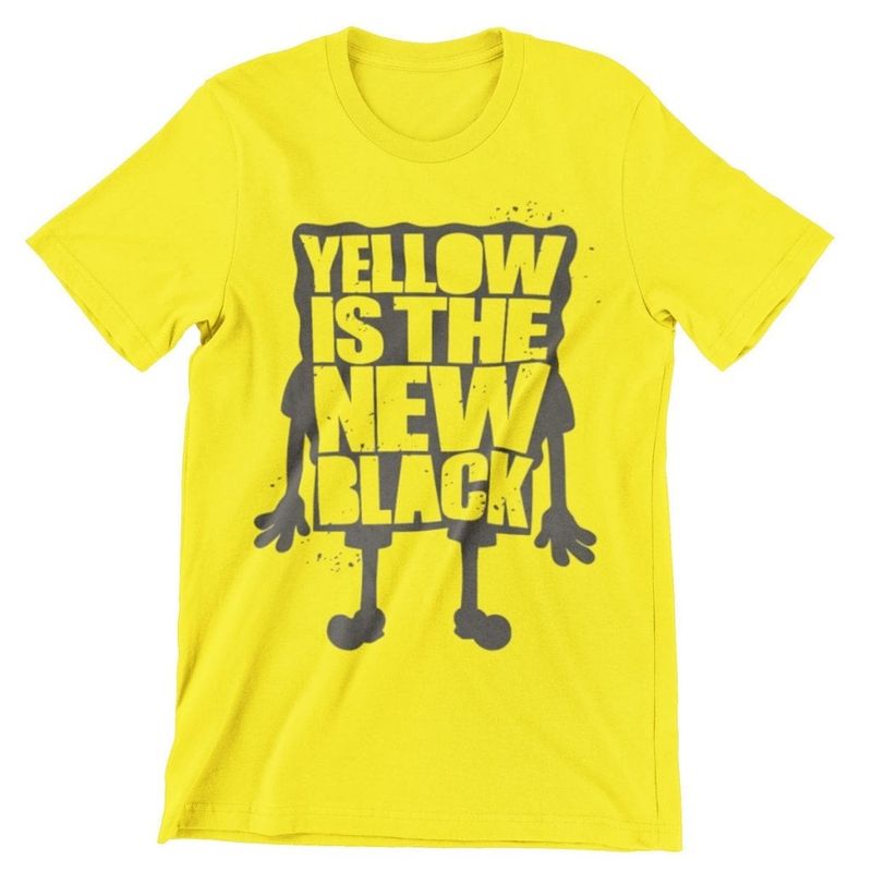 Yellow Is The New Black Kids T-Shirt
