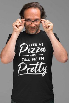 Feed me pizza T-shirt