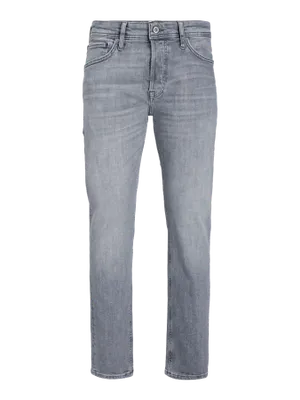 Grå tapered fit jeans herr - MIKE