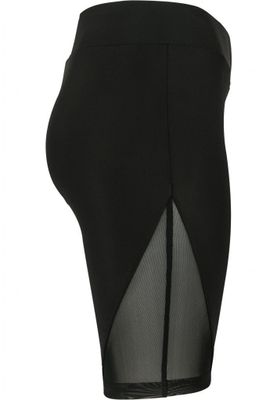 Black bicycle trousers with mesh detail lady