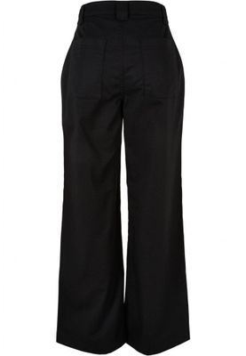 Black work trousers for women.
