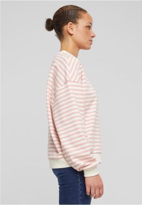 Stribet oversize sømandsskjorte - damer