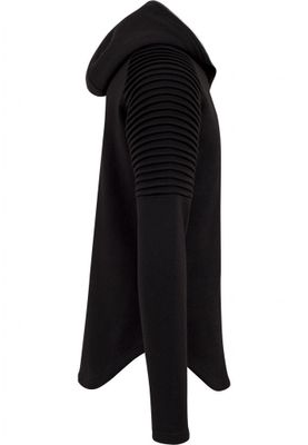 Pleated hoodie