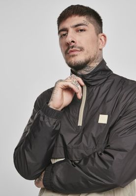 Pull over jacket with collar