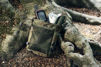 Påse med nätficka MOLLE camo