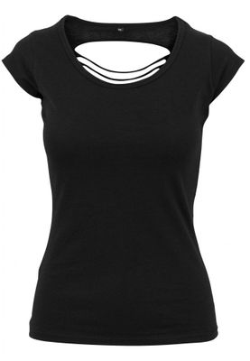 T-shirt with back cuts ladies