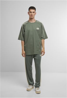 Byxor med tryck på sidan regular – dark forest