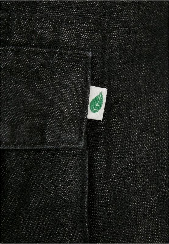 Ekologiska cargoshorts i jeans herr