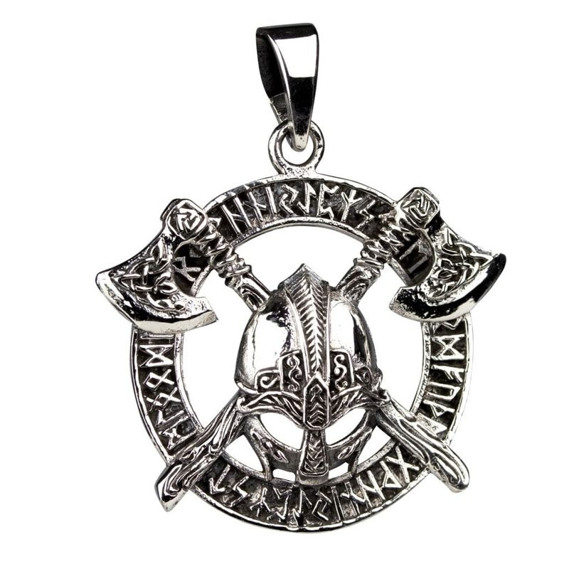 Viking-amulet i sølv