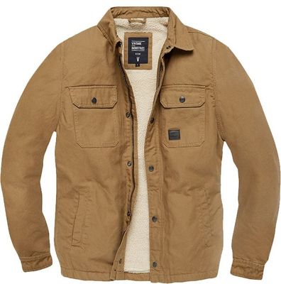 Dean jacket with teddy lining