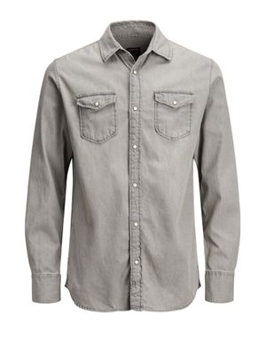 Denim shirt slim