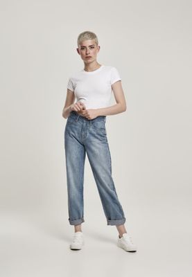 High waisted jeans