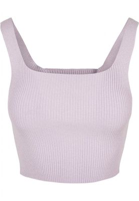Ladies Cropped Knit Top
