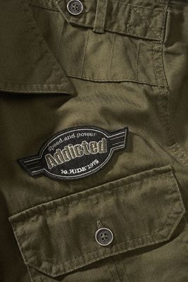 Luis Vintage Short Sleeve Shirt - olive