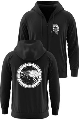 Better to be a wolf of Odin ziphoodie