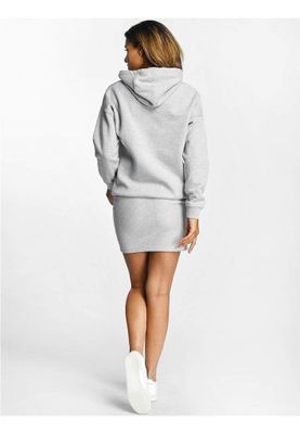 Sweatshirt dress with hood