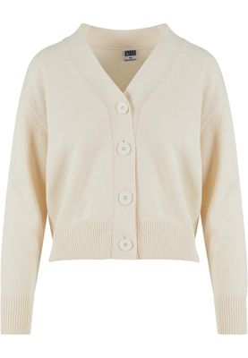 Kofta för dam med knappar framtill– whitesand