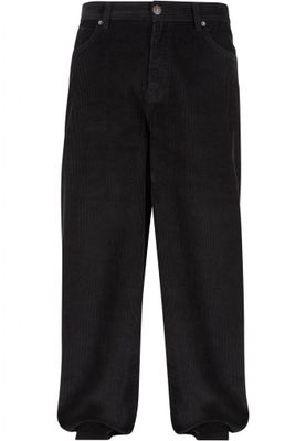 Classic wide corduroy trousers for men, high waist