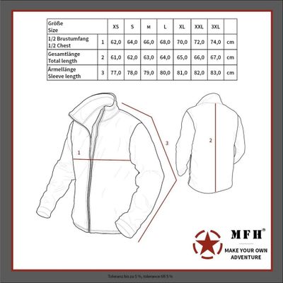 US polar jacket N2B