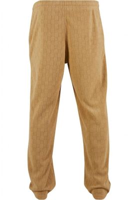 Jacquard Velvet Wide Sweatpants