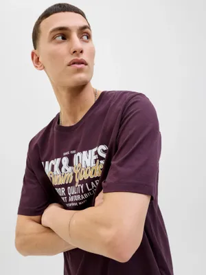 Jack & Jones Denim Goods T-shirt - lila
