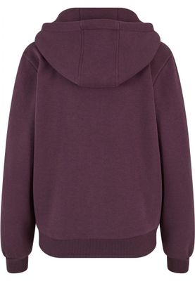 Ladies Fluffy Zip Hoody