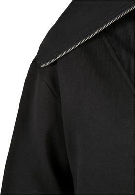Ladies Oversized High Neck Troyer Crew