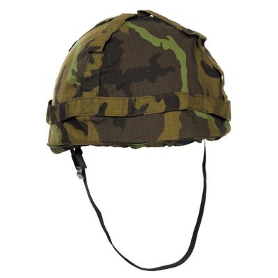 US helmet with shelter