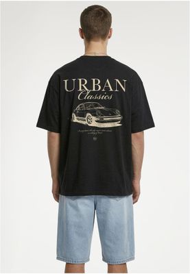 T-shirt för herr med logotyp framsidan – svart